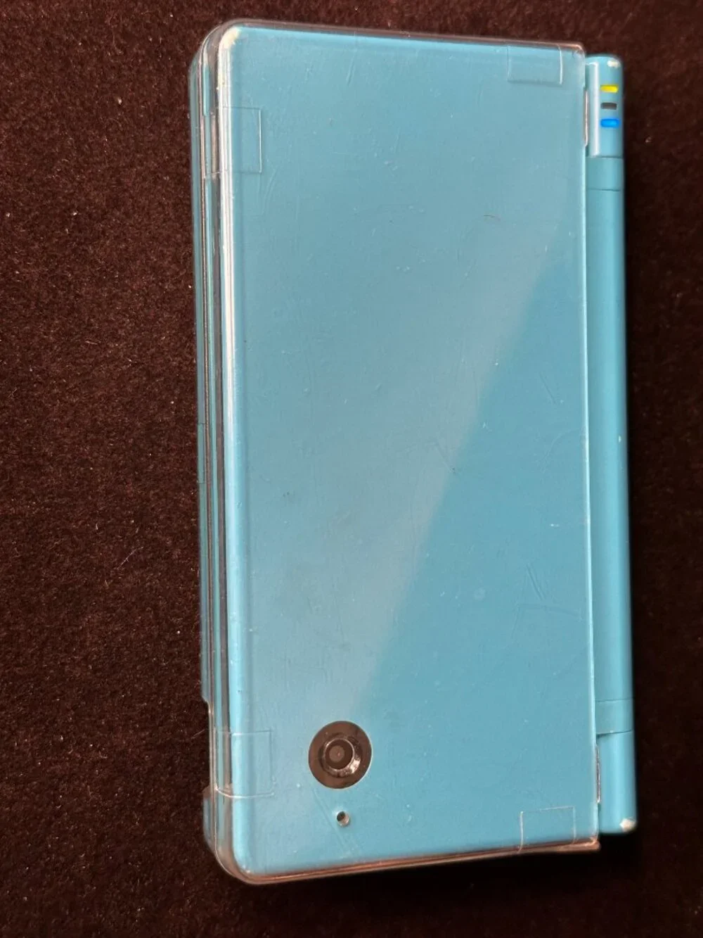 Nintendo DSi Electric Blue Handheld Console Bundle w/ 4 Games & Beats Earphones